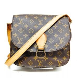 LOUIS VUITTON Monogram Saint Cloud GM Shoulder/ Crossbody Bag TH0911 w/dustbag